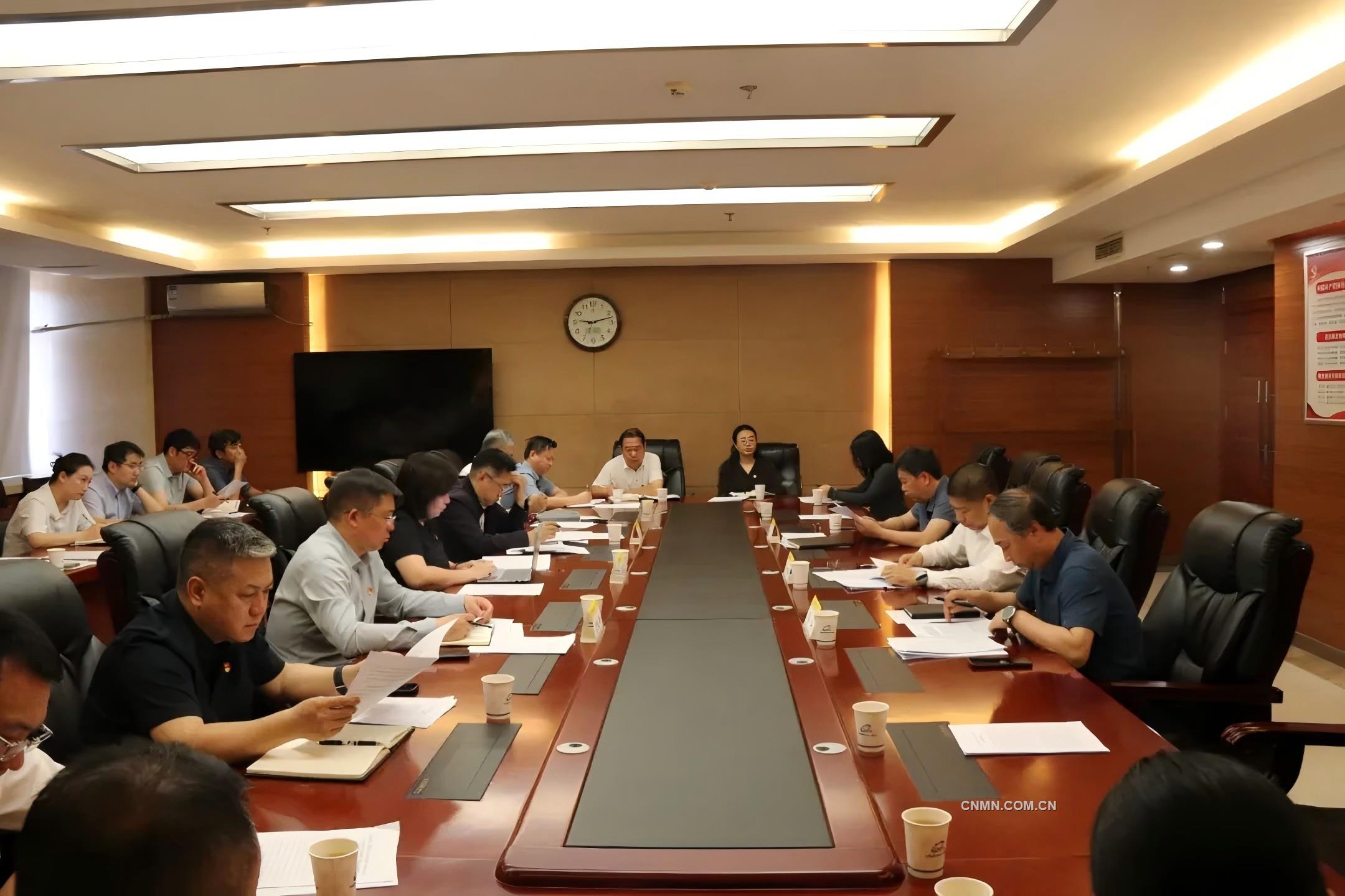 中國有色金屬工業(yè)協會黨委召開學習教育第二次調度會暨警示教育會
